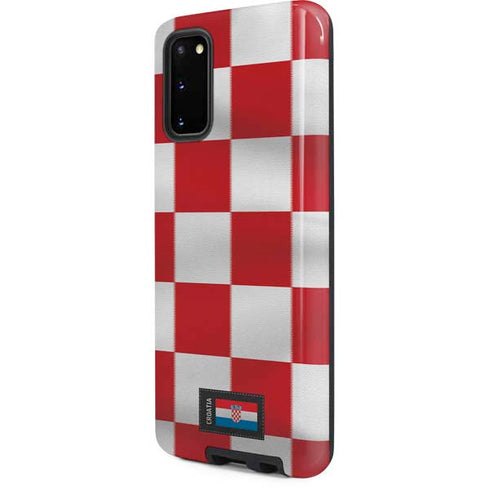 Croatia Soccer Flag Galaxy S20 Pro Case