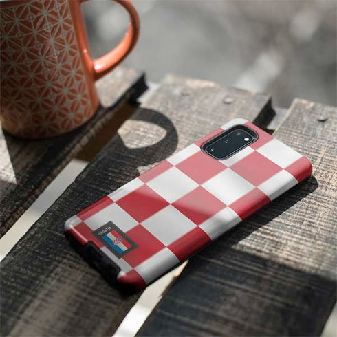 Croatia Soccer Flag Galaxy S20 Pro Case