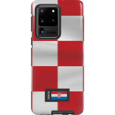Croatia Soccer Flag Galaxy S20 Ultra 5G Pro Case