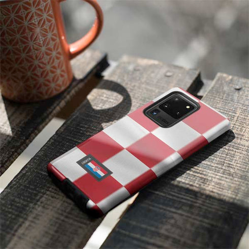 Croatia Soccer Flag Galaxy S20 Ultra 5G Pro Case