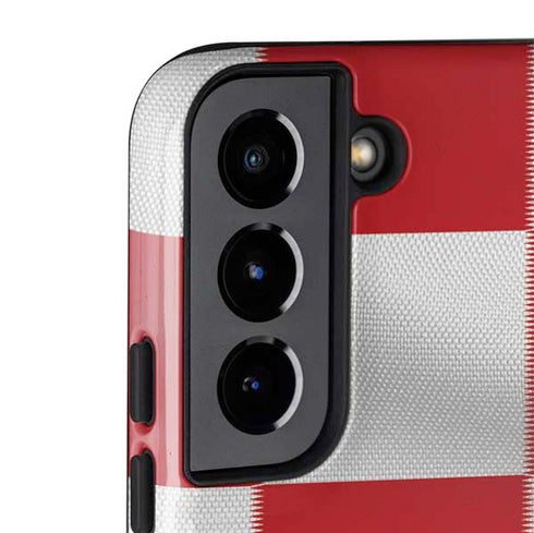 Croatia Soccer Flag Galaxy S22 Plus Pro Case