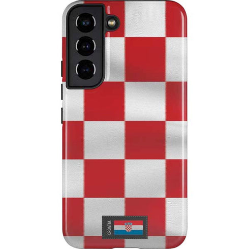 Croatia Soccer Flag Galaxy S22 Pro Case
