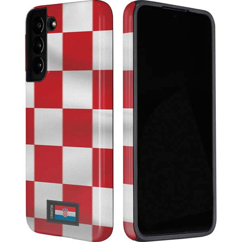 Croatia Soccer Flag Galaxy S22 Pro Case