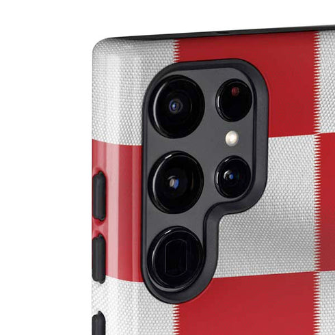 Croatia Soccer Flag Galaxy S22 Ultra Pro Case