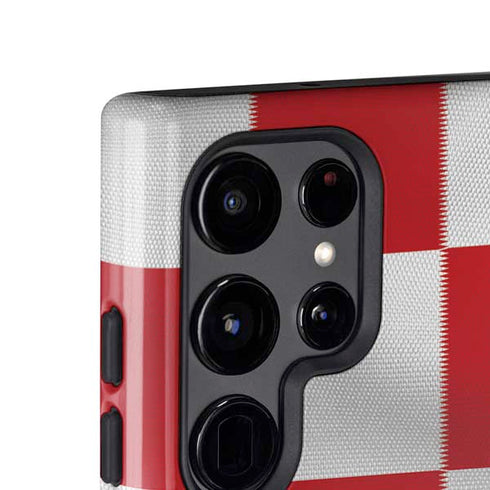 Croatia Soccer Flag Galaxy S24 Ultra Impact Case
