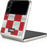 Croatia Soccer Flag Galaxy Z Flip3 5G Skin