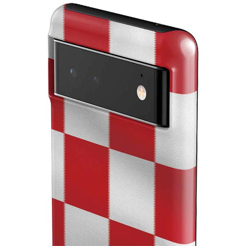 Croatia Soccer Flag Google Pixel 6 Case