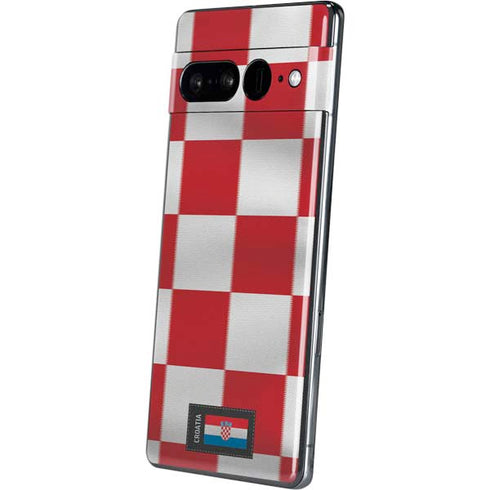 Croatia Soccer Flag Google Pixel 7 Pro Skin