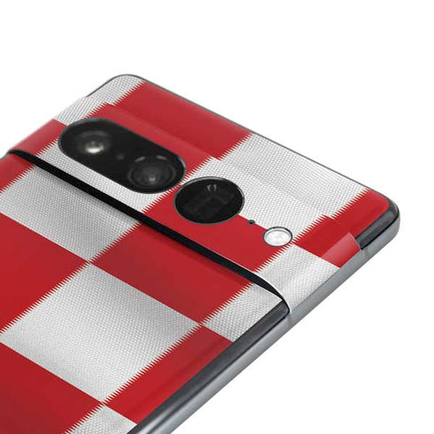 Croatia Soccer Flag Google Pixel 7 Pro Skin