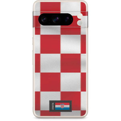 Croatia Soccer Flag Google Pixel 8 Pro Skin
