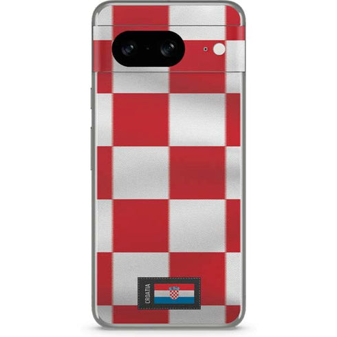 Croatia Soccer Flag Google Pixel 8 Skin