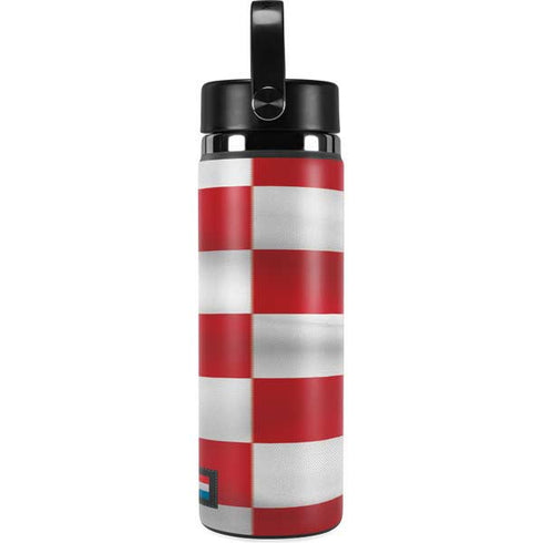 Croatia Soccer Flag Hydro Flask 20oz Wide Mouth Skin