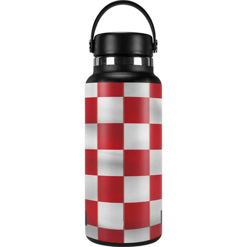 Croatia Soccer Flag Hydro Flask 32oz Wide Mouth Skin