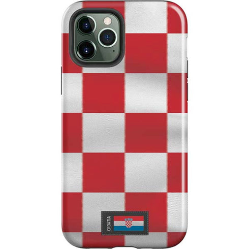 Croatia Soccer Flag iPhone 12 Pro Max Impact Case