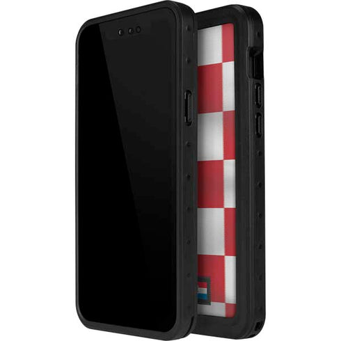 Croatia Soccer Flag iPhone 12 Pro Waterproof Case