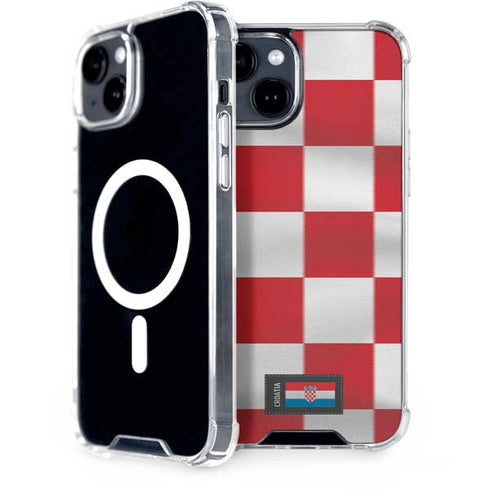 Croatia Soccer Flag iPhone 13 MagSafe Case