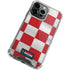 Croatia Soccer Flag iPhone 13 Pro Max Clear Case