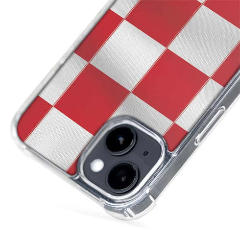 Croatia Soccer Flag iPhone 15 Plus MagSafe Case