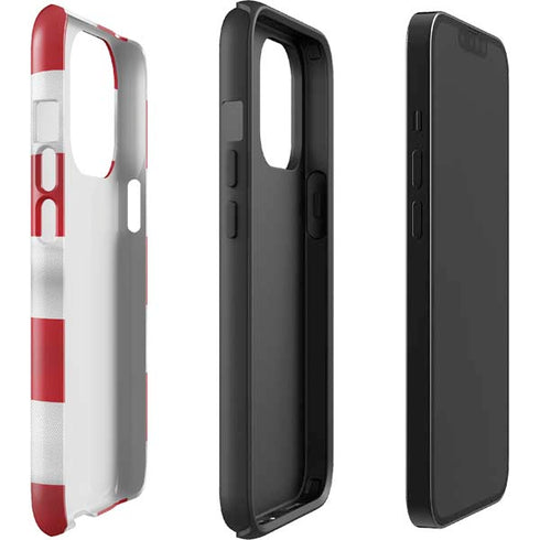 Croatia Soccer Flag iPhone 14 Pro Impact Case