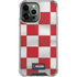 Croatia Soccer Flag iPhone 15 Pro Max Clear Case