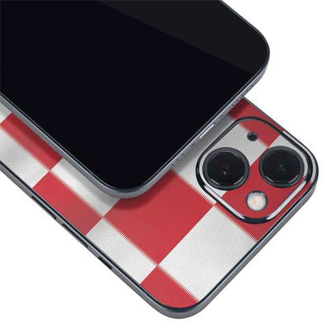 Croatia Soccer Flag iPhone 14 Skin