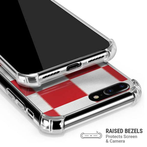 Croatia Soccer Flag iPhone 7/8 Plus Clear Case