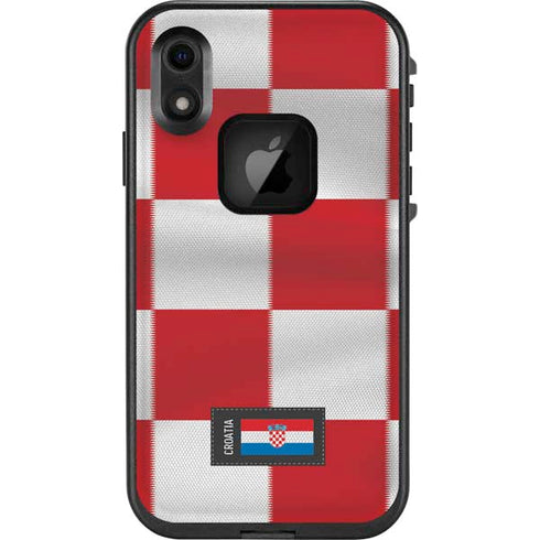 Croatia Soccer Flag LifeProof Fre iPhone Skin