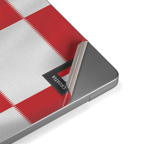 Croatia Soccer Flag MacBook Pro 14in (2021-24) Skin