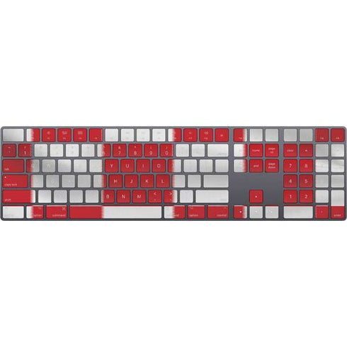 Croatia Soccer Flag Magic Keyboard with Numeric Keypad Skin