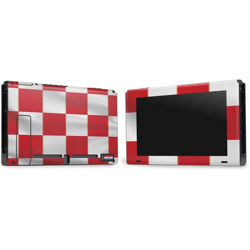 Croatia Soccer Flag Nintendo Switch Bundle Skin