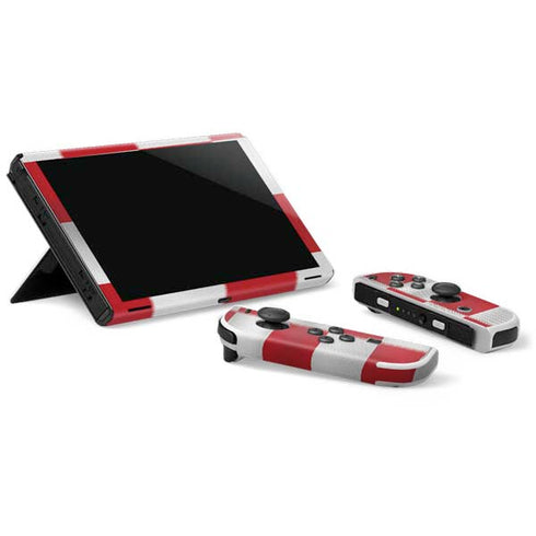 Croatia Soccer Flag Nintendo Switch OLED (2021) Skin