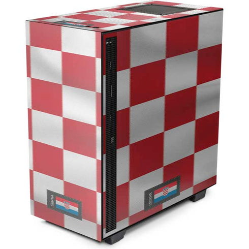 Croatia Soccer Flag NZXT H510 Compact ATX Mid-Tower Case Skin