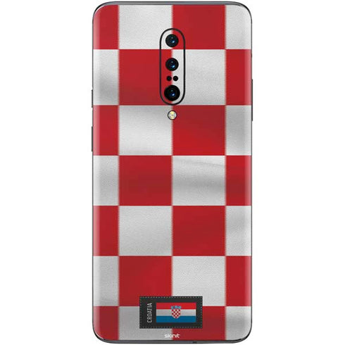 Croatia Soccer Flag OnePlus 7 Pro Skin
