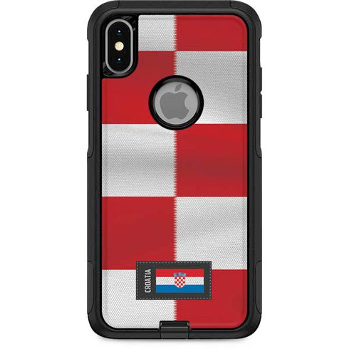 Croatia Soccer Flag Otterbox Commuter iPhone Skin