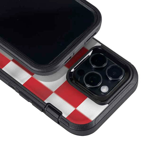 Croatia Soccer Flag Otterbox Defender iPhone Skin