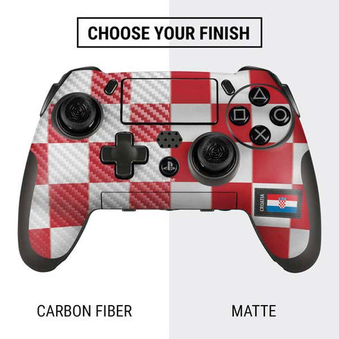 Croatia Soccer Flag PlayStation Scuf Vantage 2 Controller Skin