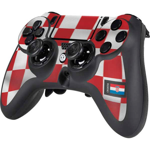 Croatia Soccer Flag PS4/PC SCUF Impact Controller Skin
