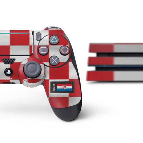 Croatia Soccer Flag PS4 Pro Bundle Skin