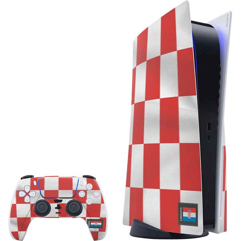 Croatia Soccer Flag PS5 Bundle Skin