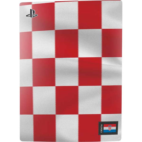 Croatia Soccer Flag PS5 Console Skin