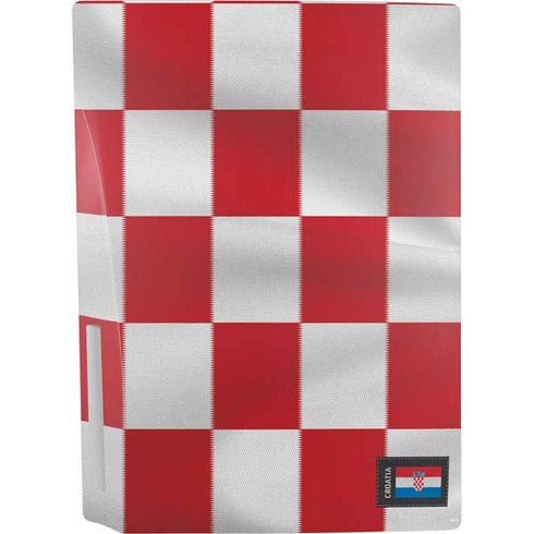 Croatia Soccer Flag PS5 Console Skin
