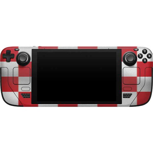 Croatia Soccer Flag Steam Deck Handheld Gaming Computer Skin