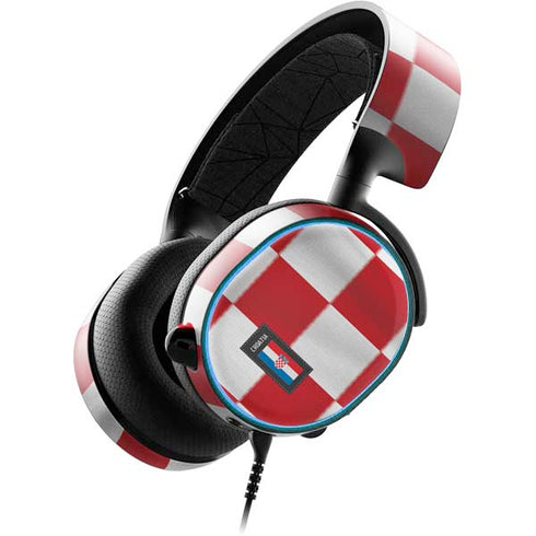 Croatia Soccer Flag SteelSeries Arctis 3 Skin