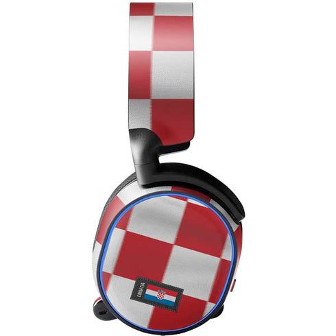 Croatia Soccer Flag SteelSeries Arctis 3 Skin