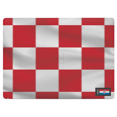 Croatia Soccer Flag Surface Laptop 2 Skin