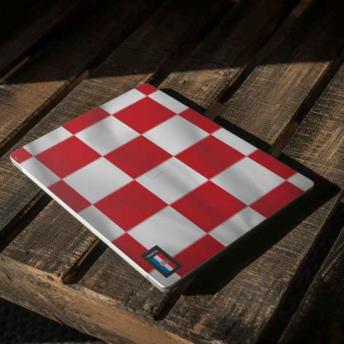 Croatia Soccer Flag Surface Laptop 2 Skin