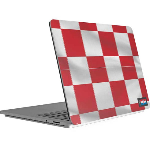Croatia Soccer Flag Surface Laptop Studio Skin