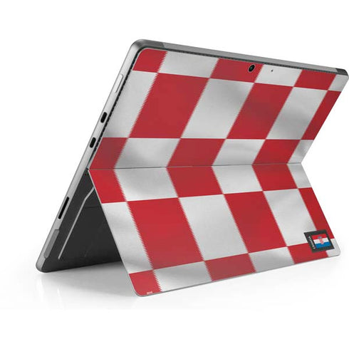 Croatia Soccer Flag Surface Pro 8 Skin