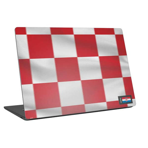 Croatia Soccer Flag Universal Laptop 18in (14.6 x 10.6in) Skin