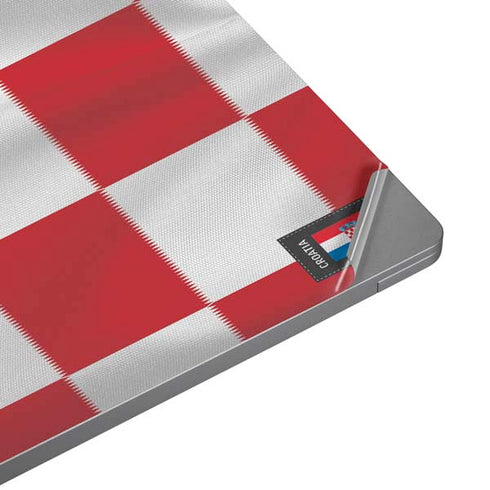 Croatia Soccer Flag Universal Laptop 18in (14.6 x 10.6in) Skin
